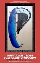 2012 New Mexico Symposium poster artwork by Martin Facey