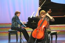 Susan Lamb Cook (cello) and Gayle Blankenburg Susan Lamb Cook (cello) and Gayle Blankenburg