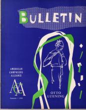 Vol. 3.3 (1953) Otto Luening Vol. 3.3 (1953) Otto Luening